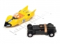 Speed Racer Shooting star Racer X, gelb, 1/64, Autoworld SC372B
