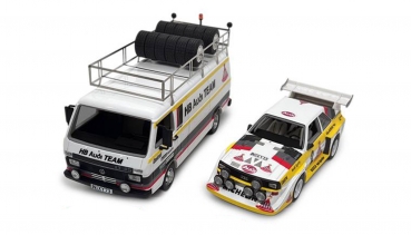 LT45 Van m.Anhänger u.Rallye-Fahrzeug S1 No. 2 Premium Collection Edition, 1/31, AvantSlot AVRSV2301