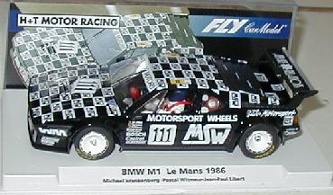 BMW M1 Le Mans 1986, 1/32, FLY 99063