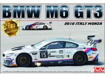 BMW M6 GT3 #15 Monza Italy, 1/24, Kit NUNU 24003