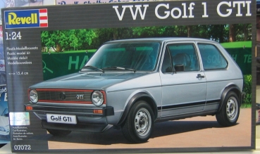 VW Golf 1 GTI, Revell 7072