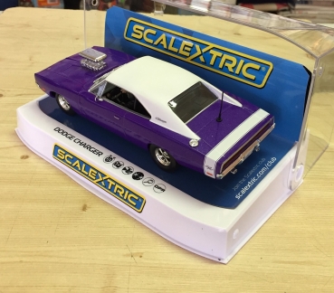 C4148 Scalextric Dodge Charger R/T - Purple 1:32 Slot Car