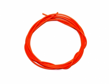 Electric SILICONE cable oxygen free ORANGE, 1mm, SLPL107040