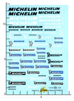 Virages Decal NEW MICHELIN - 1/24, VIR162