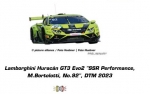 Lamborghini Huracn GT3 Evo2 SSR Performance M.Bortolotti Nr.92 DTM 2023, Digital132, Carrera 20032008