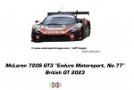McLaren 720S GT3 Enduro Motorsport Nr.77 British GT 2023, Digital132, Carrera 20032021