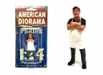 Food Truck Chef Victor, 1/24, American Diorama 38441