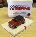 Mini Cooper Rot mit schwarzem Dach Edition, 1/24, BRM097