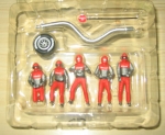 Figurensatz Mechaniker, Carrera Crew rot, Carrera 20021131