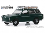 1969 Volkswagen Type 3 Squareback -Estate Wagon Series 4-, dark green, 1/64, Greenlight 29970B