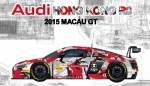 Audi R8 LMS GT3 Macau 2015 No. 8 & No. 30, 1/24, NUNU 24028