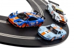 ROFGO Collection Gulf Triple Pack, 3 Fahrzeuge 1/32, Scalextric C4109A