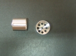 Felgen ProRacing  DM 17,5x19,5/21,5mm f.3mm Achsen; Aluminium Flachhump m.Innensechskant, 2 Stk, Sigma 8038P