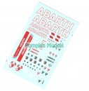 Virages Decal ABARTH 1/43, Virages 409