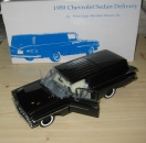 Chevrolet Sedan Delivery 1959, Tuxedo Black, 1:24, West Coast Precision Diecast WC51A